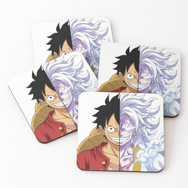 Item preview, Luffy Split Face Gear 5 Transformation designed and sold by NPCDripGod.