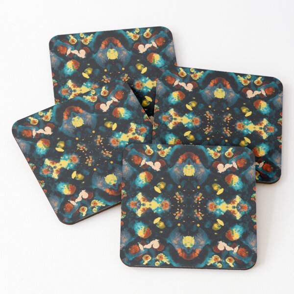 Item preview, Abstract Indigo Shibori Repeating Pattern designed and sold by DracosFire.
