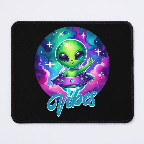 Item preview, Alien Vibes Funny SciFi Space Design UFO Fans designed and sold by TnTzDesigns.