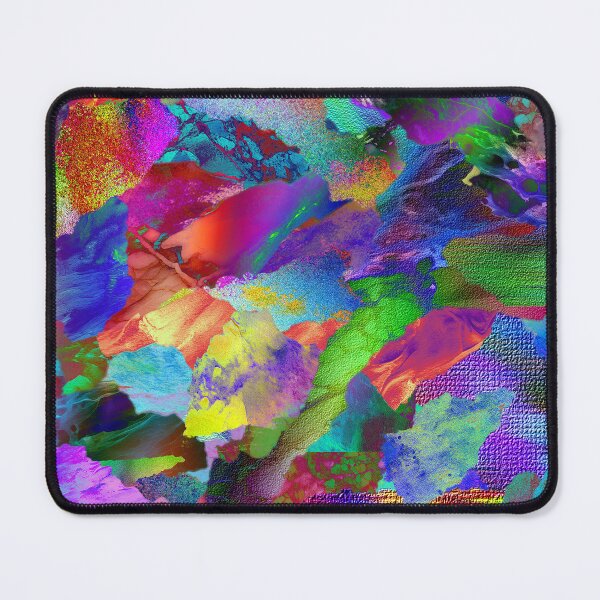 Item preview, colorful collage of curious textures 2 designed and sold by chambergambit.