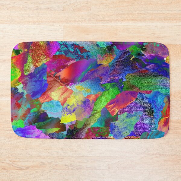 Item preview, colorful collage of curious textures 2 designed and sold by chambergambit.
