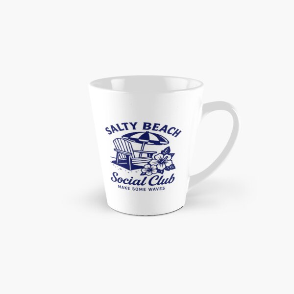 Item preview, Salty Beach Social Club Make Some Waves designed and sold by MaxOutDesign.
