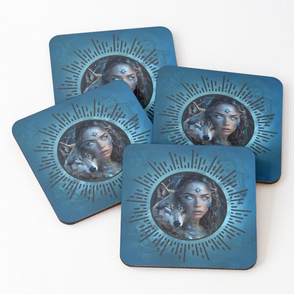 Item preview, Heavenly alliance, the wolf and the beautiful woman designed and sold by nicky2342.
