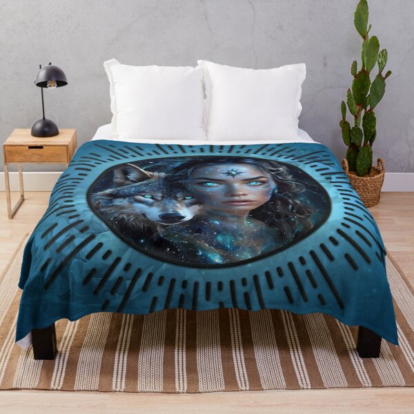 Item preview, Heavenly alliance, the wolf and the beautiful woman designed and sold by nicky2342.