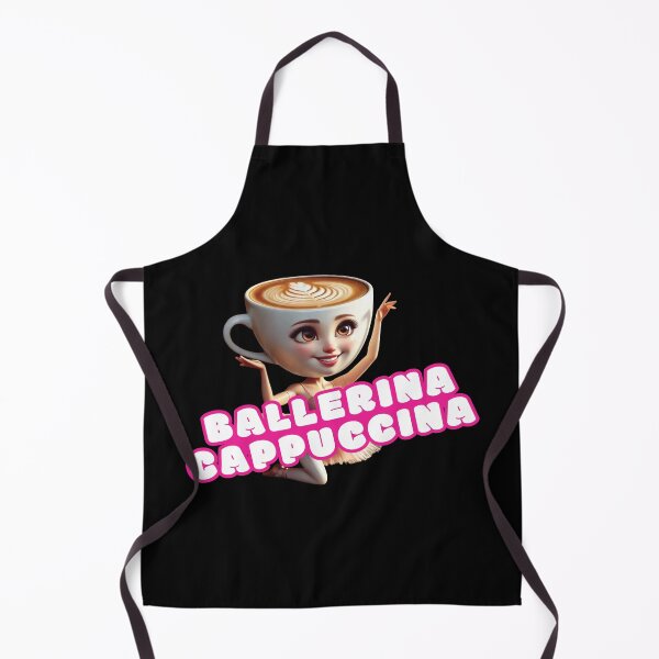Item preview, Funny Cappuccino Ballerina Tee Coffee Lover Essential T-Shirt designed and sold by Tishirta Store.