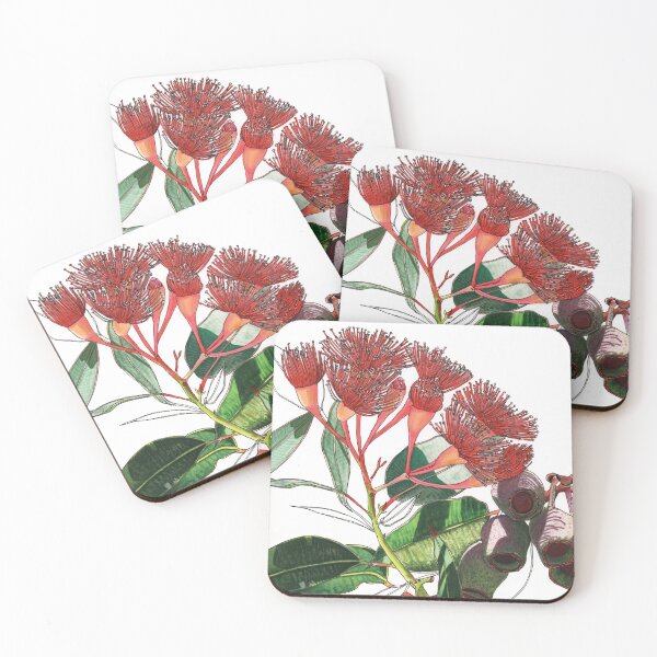 Item preview, Australian Eucalyptus Orange Flowering Gum designed and sold by blueidesign.