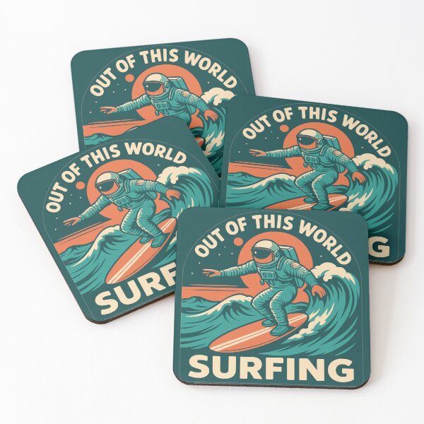 Item preview, Out of the World Surfing designed and sold by Teeseas Wave.