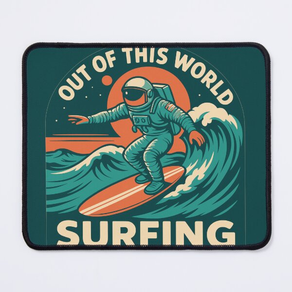 Item preview, Out of the World Surfing designed and sold by Teeseas Wave.