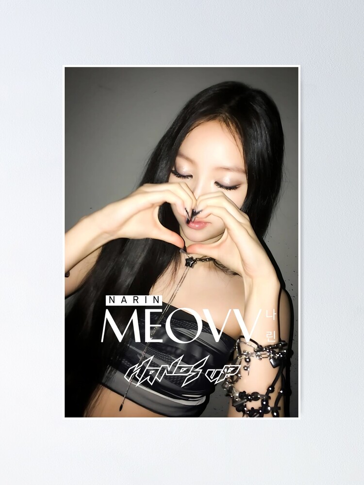MEOVV Narin Hands Up Drop Top Merch | Exclusive Fan Collection