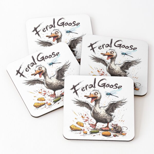 Item preview, Feral Silly Goose Cottagecore Chaos designed and sold by CottonandQuill.