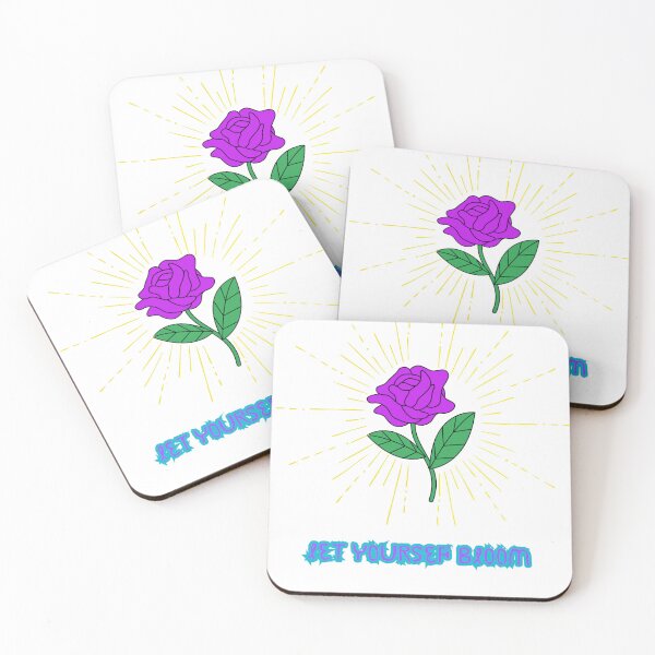 Item preview, Let Yourself Bloom – Purple Rose Flower Design designed and sold by Yaso studio .