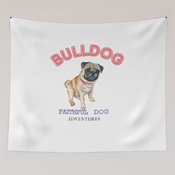 Item preview, adorable bulldog designed and sold by みきゃん.