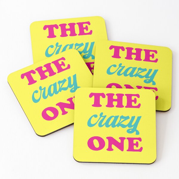 Item preview, The crazy one, cool saying designed and sold by Mauswohn.