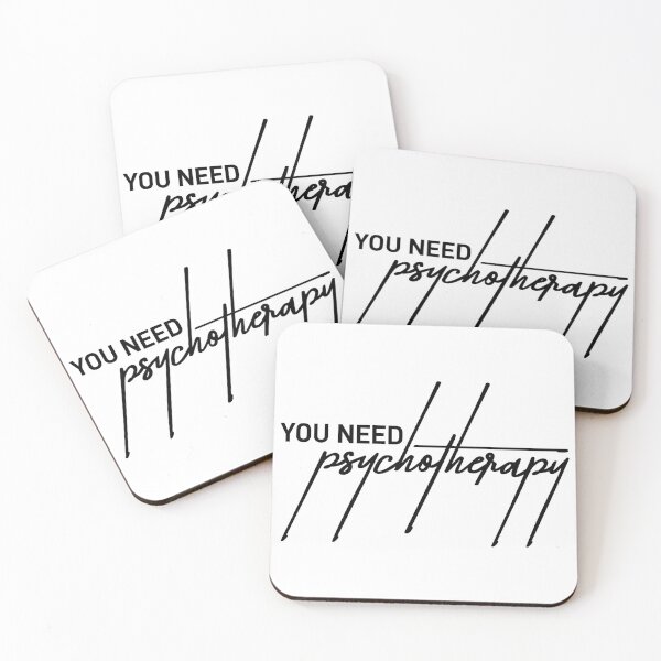 Item preview, “You Need Psychotherapy” Sarcastic Quote Design designed and sold by ReggieDior.