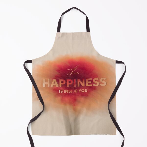 Item preview, Happiness Is Inside You – Orange Floral Coffee Art designed and sold by SmolSummer.Homie.