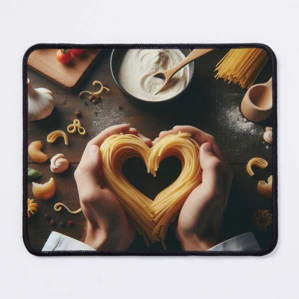 Item preview, Chef’s Kiss – Pasta Swirl in Heart Shape designed and sold by ashokreddy343.