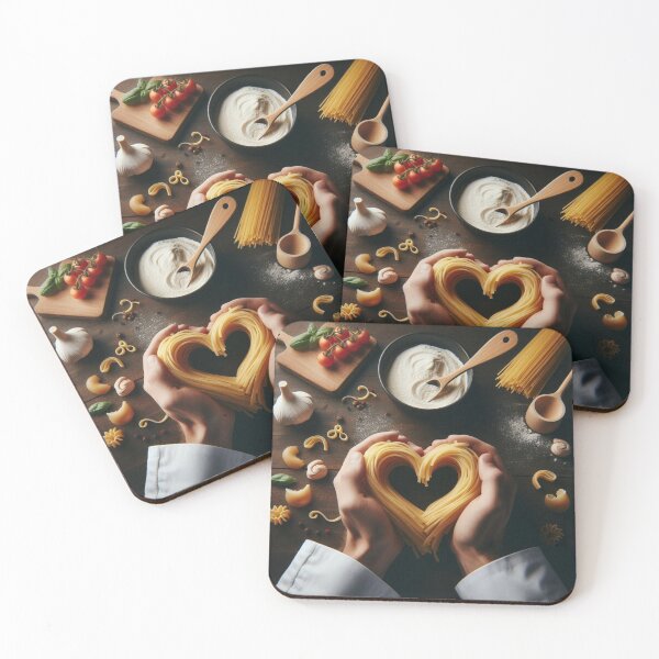 Item preview, Chef’s Kiss – Pasta Swirl in Heart Shape designed and sold by ashokreddy343.