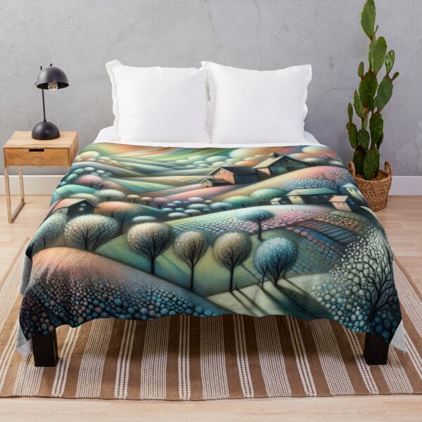 Item preview, Dreamy Village designed and sold by Beyondnote-Art.