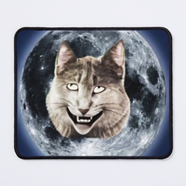 Item preview, the Cat in The Moon designed and sold by PSYCHOKITTY MERCH.