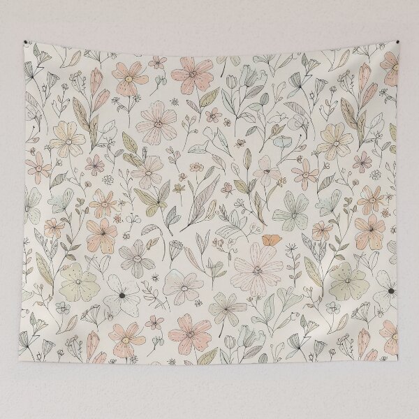 Item preview, Flower Doodle designed and sold by CoolPixels.