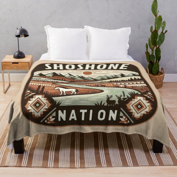 Item preview, Shoshone Nation - Wind River Valley Heritage designed and sold by Myra365Art.