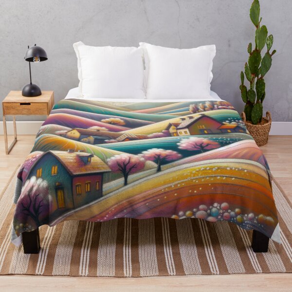 Item preview, Dreamy Village designed and sold by Beyondnote-Art.