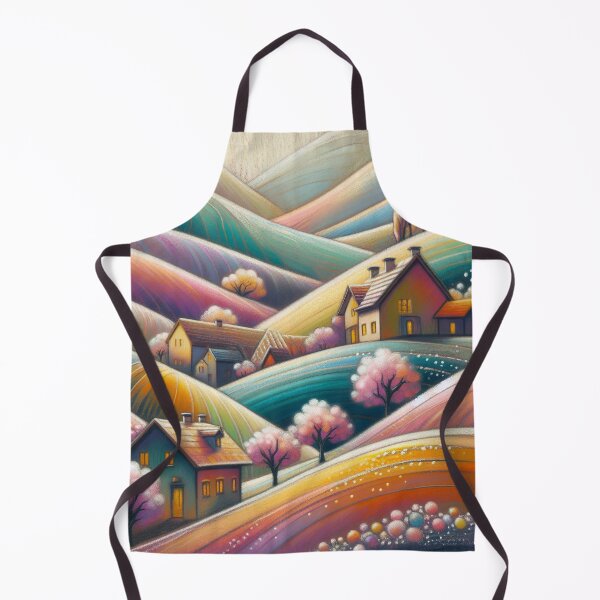 Item preview, Dreamy Village designed and sold by Beyondnote-Art.