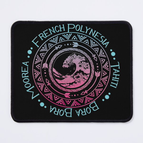 Item preview, French Polynesia Travel-Inspired Graphic Tee – Tahiti, Bora Bora, Moorea designed and sold by FaeryNuff.