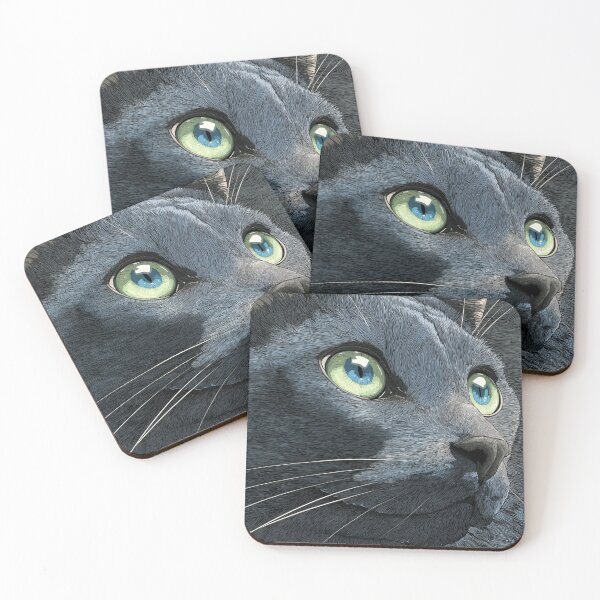 Item preview, Russian Blue Cat designed and sold by My-Thing.