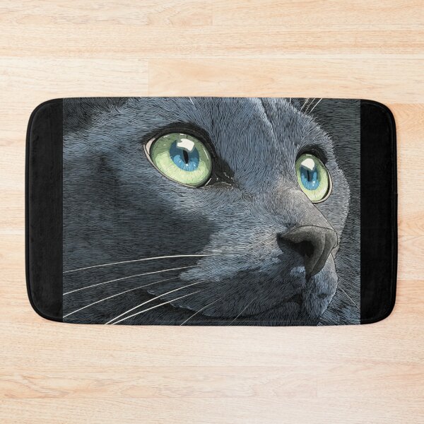 Item preview, Russian Blue Cat designed and sold by My-Thing.