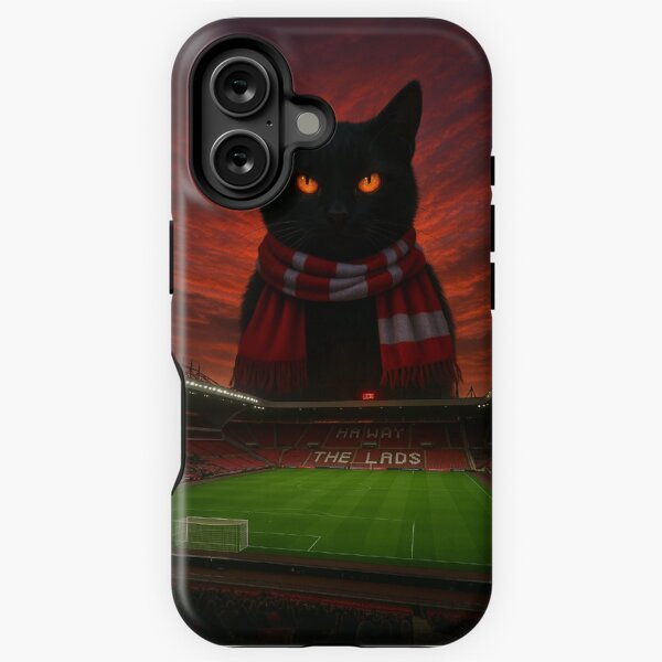 Item preview, Sunderland Black Cat Football Art – Stadium Sunset Design designed and sold by Final Whistle Art.