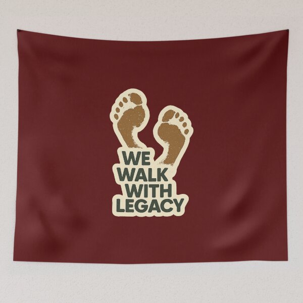 Item preview, We Walk With Legacy – Every Step Has a Story designed and sold by NO PLAN B 'Club.