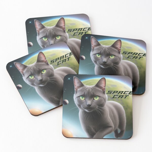 Item preview, SPACE CAT designed and sold by PSYCHOKITTY MERCH.