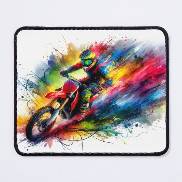 Item preview, motocross racing driver designed and sold by paulrommer.