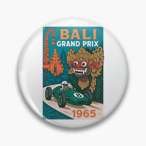 Artikelvorschau, Großer Preis von Bali 1965 entworfen und verkauft von retrographics.