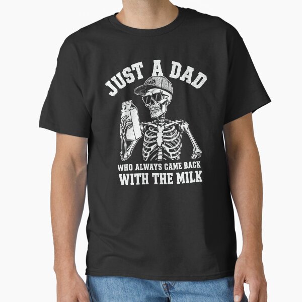 Item preview, Just a Dad Who Always Came Back With the Milk designed and sold by motivato.