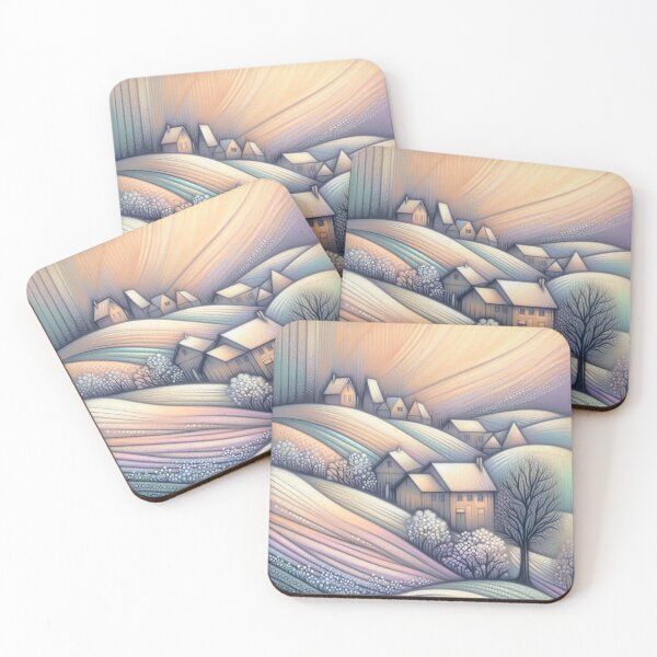 Item preview, Dreamy Village designed and sold by Beyondnote-Art.