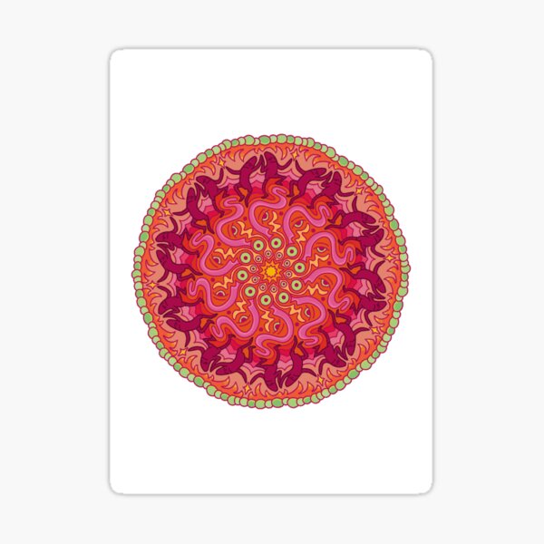 Item preview, Dancing Mandala designed and sold by bourgeoisboutik.