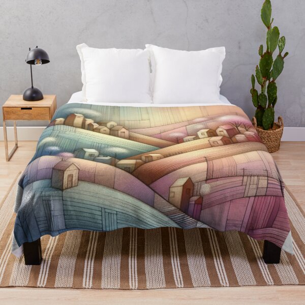 Item preview, Dreamy Village designed and sold by Beyondnote-Art.