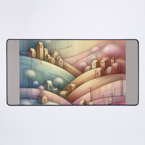 Item preview, Dreamy Village designed and sold by Beyondnote-Art.