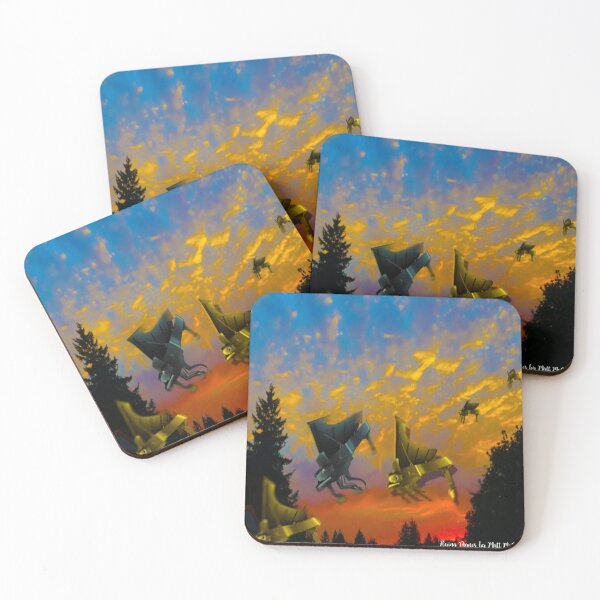 Item preview, THE INVASION OF THE FLYING PIANOS designed and sold by PSYCHOKITTY MERCH.