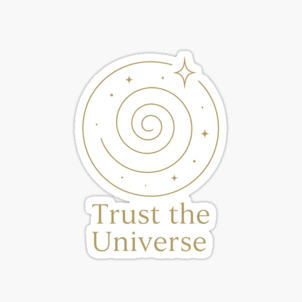 Item preview, Trust the Universe – Celestial Alignment Symbol designed and sold by agatacodes.