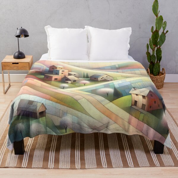 Item preview, Dreamy Village designed and sold by Beyondnote-Art.