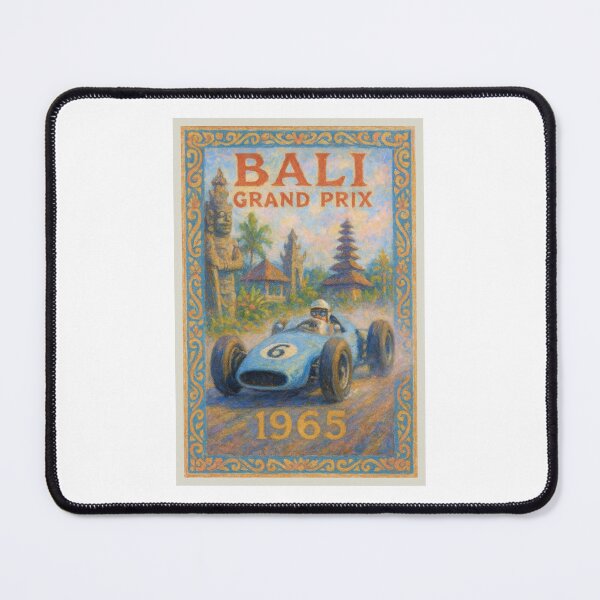 Item preview, 1965 Bali Grand Prix designed and sold by retrographics.