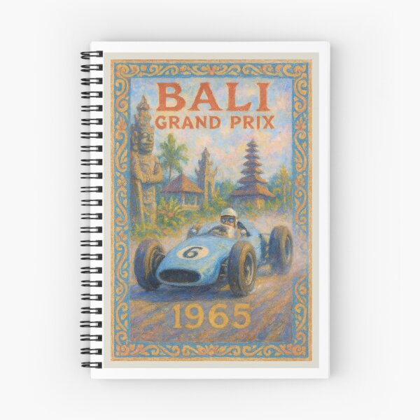 Item preview, 1965 Bali Grand Prix designed and sold by retrographics.
