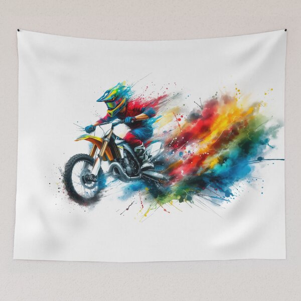 Item preview,  motocross racing driver designed and sold by paulrommer.