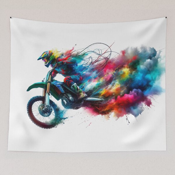 Item preview,  motocross racing driver designed and sold by paulrommer.