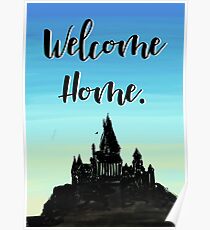 Welcome Home, New home greeting Poster