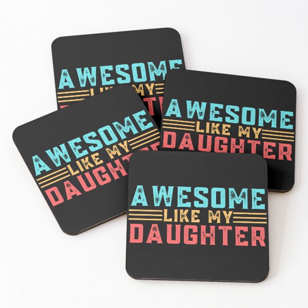 Item preview, Awesome Like My Daughter, Funny, Fathers Day designed and sold by Teetreasure2.
