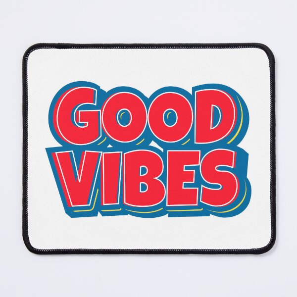 Item preview, Good Vibes – Retro Positive Energy Tee designed and sold by All DayTees.